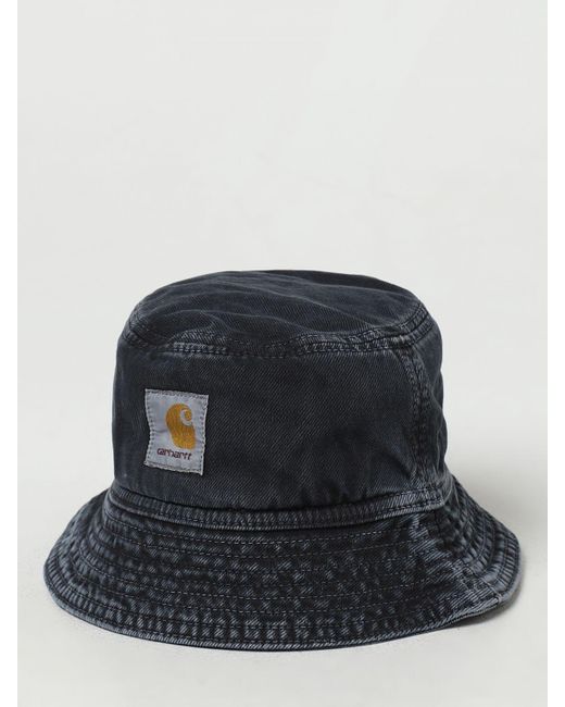 Cappello in denim washed di Carhartt in Blue da Uomo