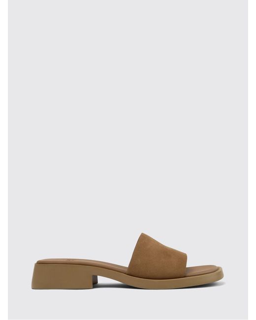 Camper Brown Dana Mules