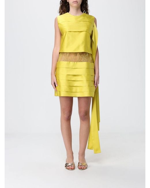 Ferragamo Yellow Dress