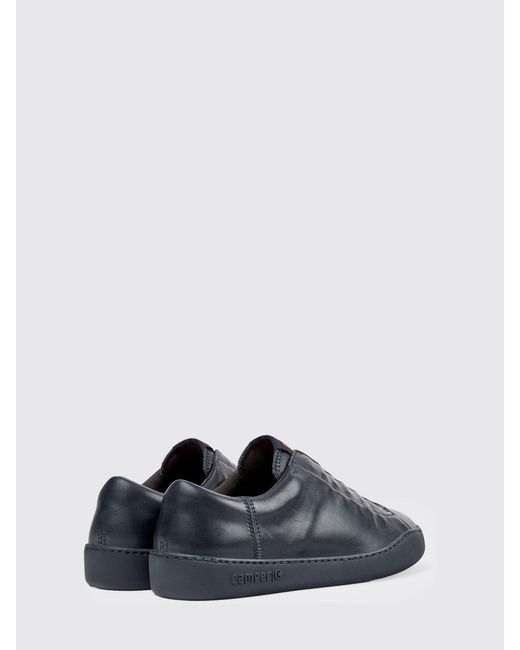 Camper Blue Peu Touring Leather Sneakers for men