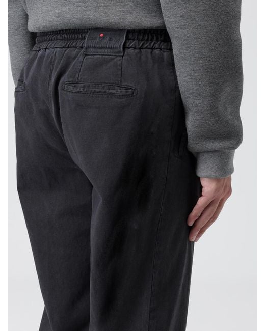 Pantalón Hombre Kiton de hombre de color Black