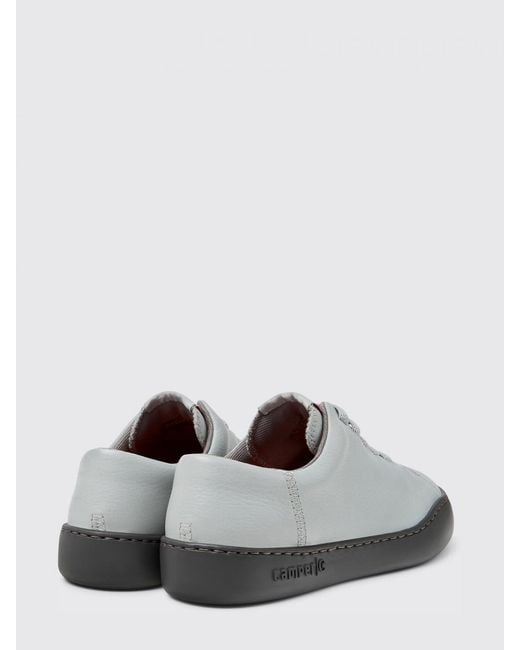 Camper White Peu Touring Leather Sneakers