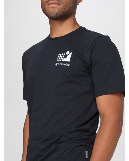 Camiseta Hombre Columbia de hombre de color Blue
