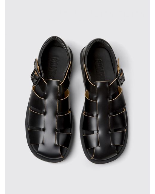Camper Black Sandals for men