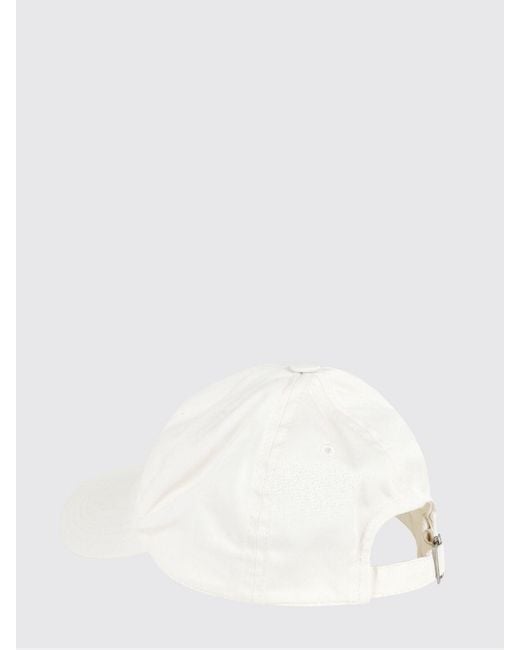 Isabel Marant Natural Tomas Cotton Twill Hat