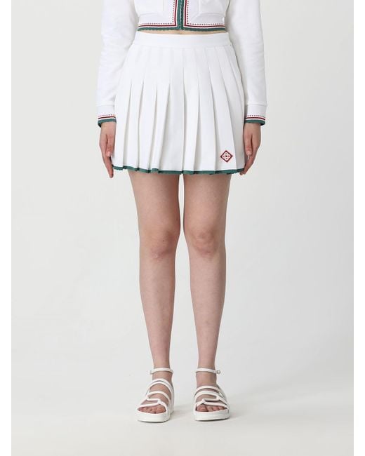 CASABLANCA White Skirt