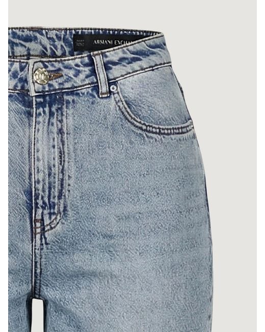 ARMANI EXCHANGE Blue Straight Denim Jeans