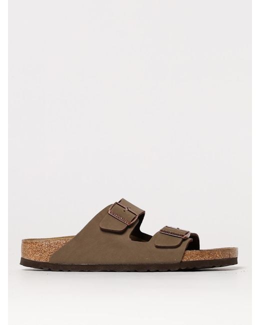 Birkenstock Brown Arizona Birko-Flor Sandals for men