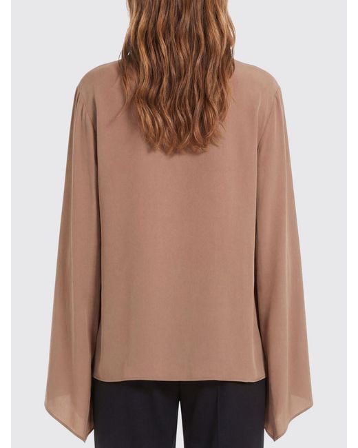 FEDERICA TOSI Natural Crêpe-Bluse