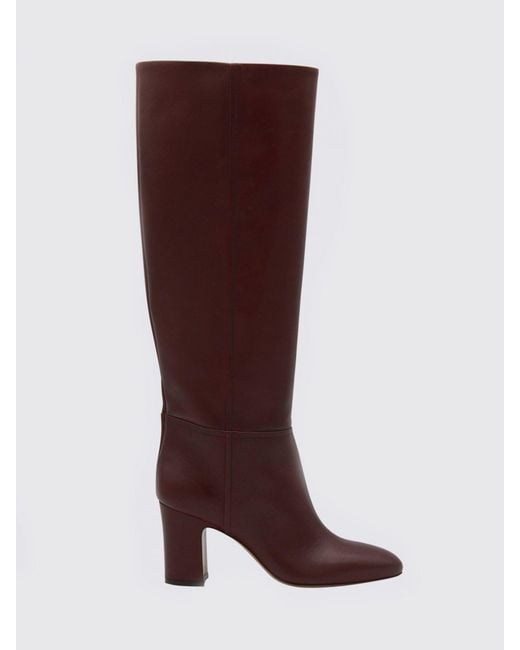 Paris Texas Brown Flat Ankle Boots