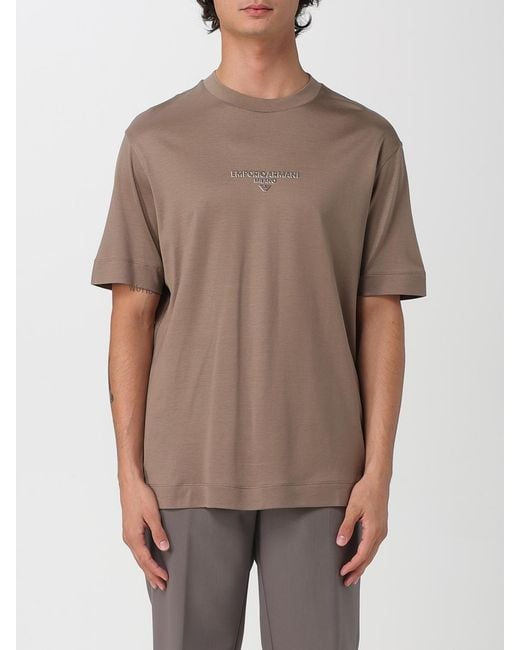 Emporio Armani Brown T-Shirt for men