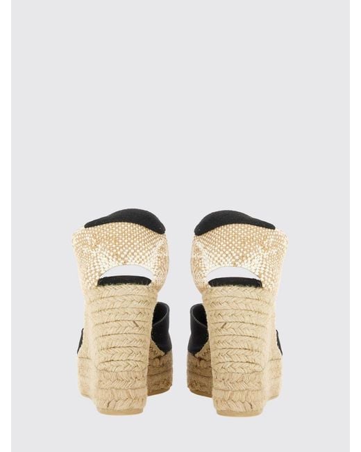 Castaner Black Espadrille