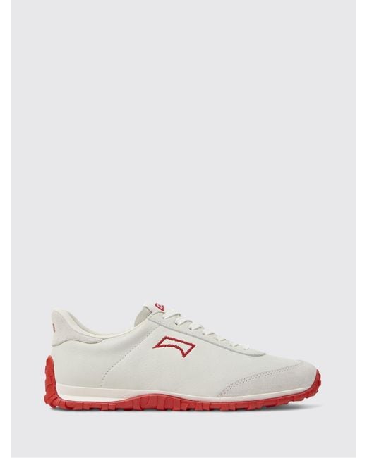 Camper White Leather Drift Walk Sneakers