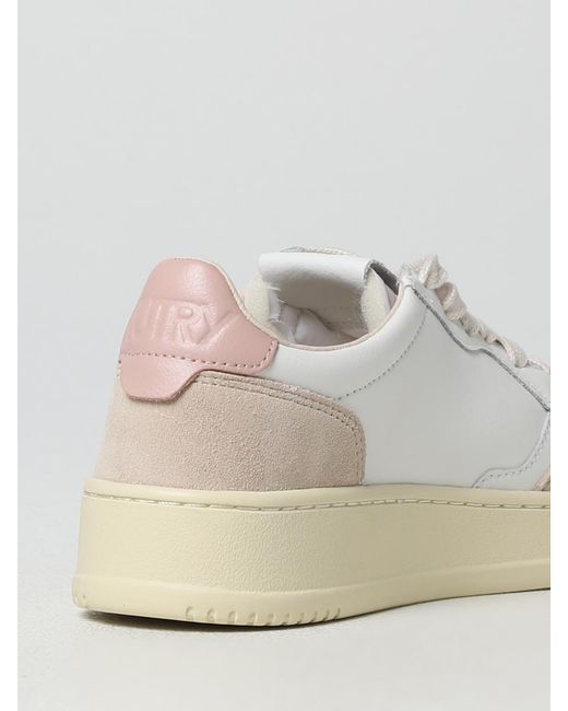 Autry Natural Medalist Low Sneakers Aus Leder