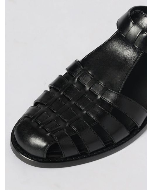 Church's White Kelsey Perforated Leather Sandals