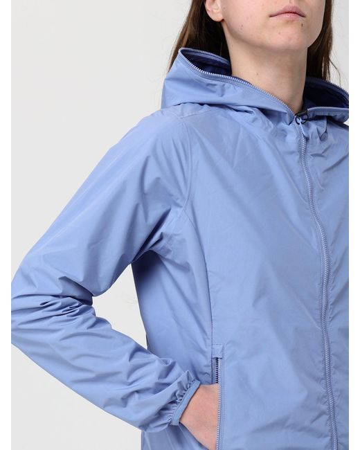 Save The Duck Blue Stella Hooded Windbreaker