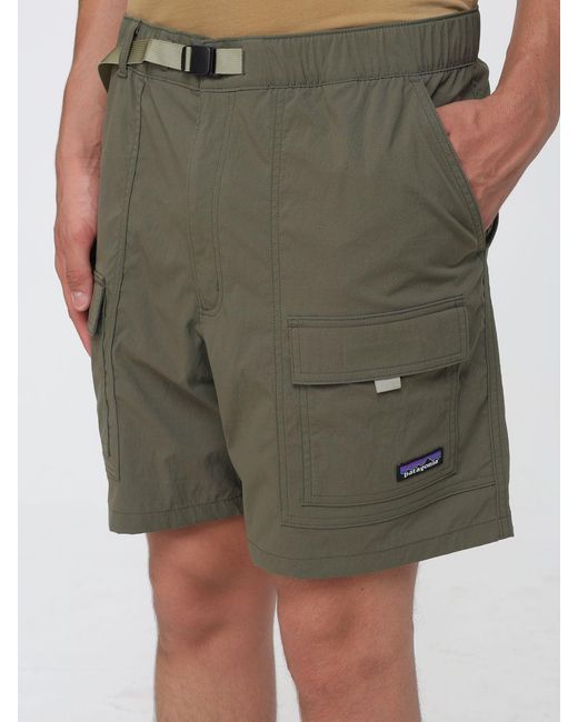 Patagonia Green Cargo Shorts for men