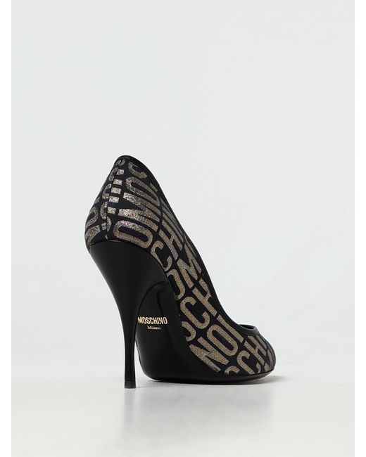 Moschino Couture Black Court Shoes