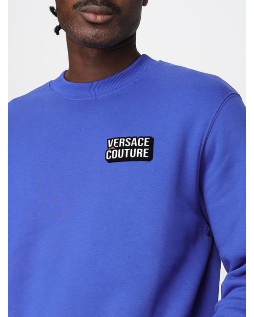 Versace Jeans Couture Blue Sweatshirt for men