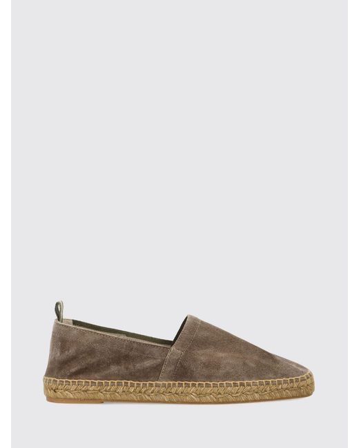 Castaner Gray Pablo Suede Espadrilles