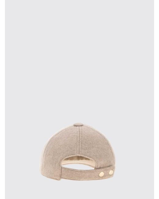 Cappello Donna di Max Mara in Natural