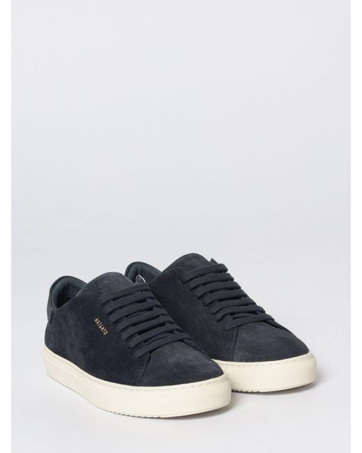 Axel Arigato Blue Clean 90 Suede Sneakers for men