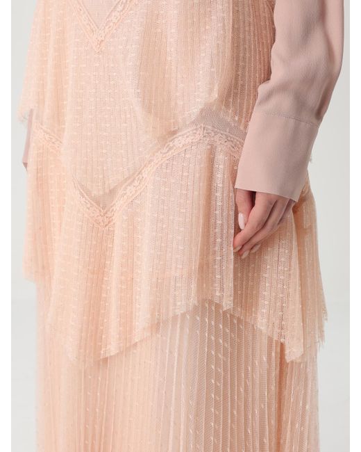Falda Mujer Twinset de color Pink