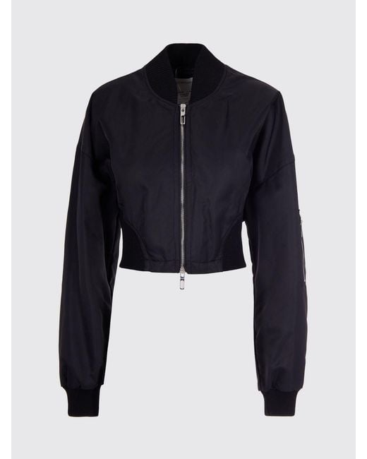 Sportmax Black Avenue Nylon Bomber Jacket