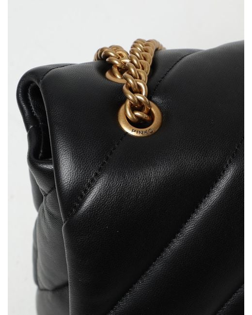 Borsa A Tracolla Love Puff di Pinko in Black