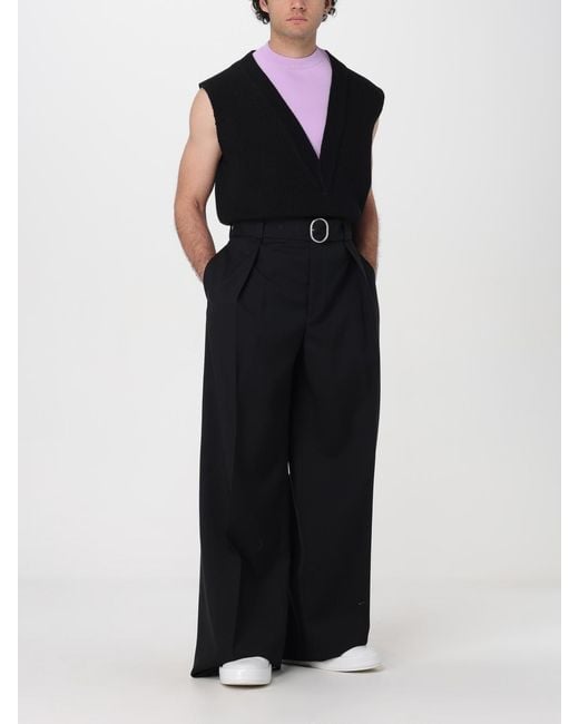 Chaleco Hombre Jil Sander de hombre de color Black