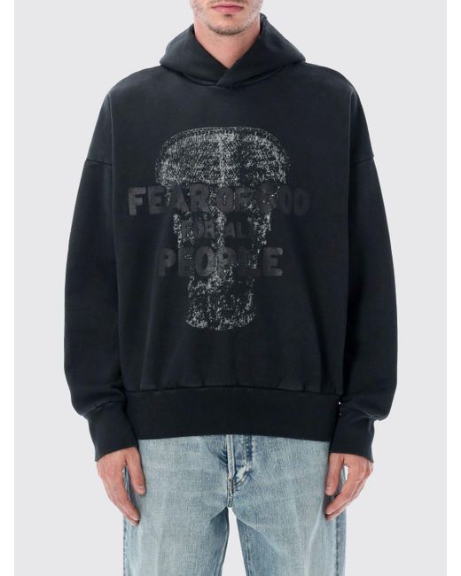 Fear Of God Blue Sweatshirt for men
