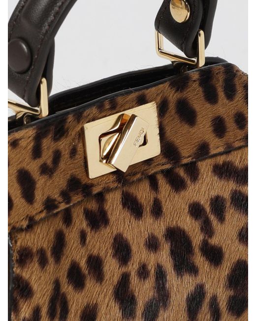 Fendi Brown Schultertasche Damen