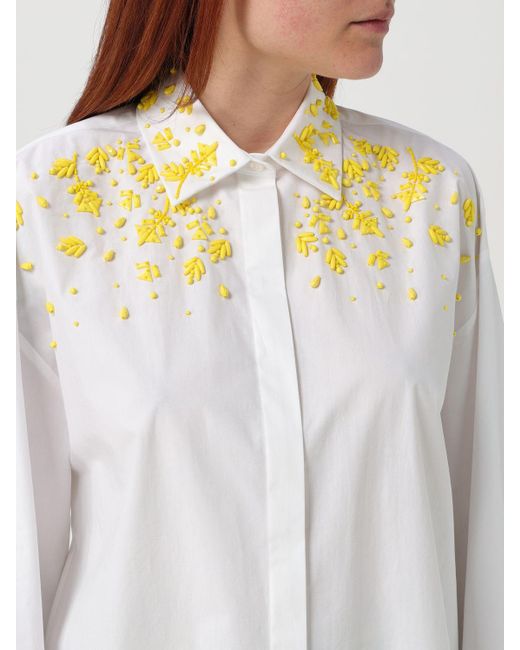Chemise Femme Kids MSGM en coloris White