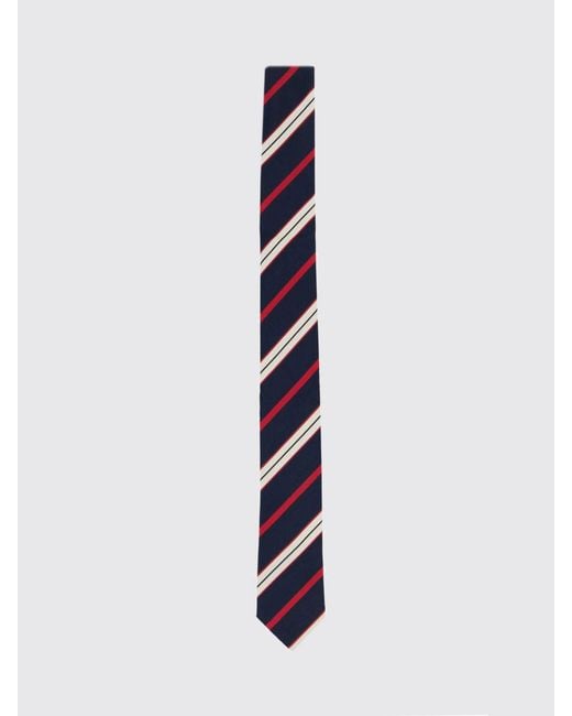 Thom Browne Blue Tie for men