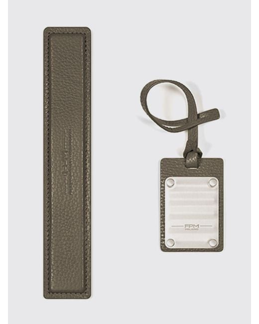 Fpm Milano Gray Address Tag for men