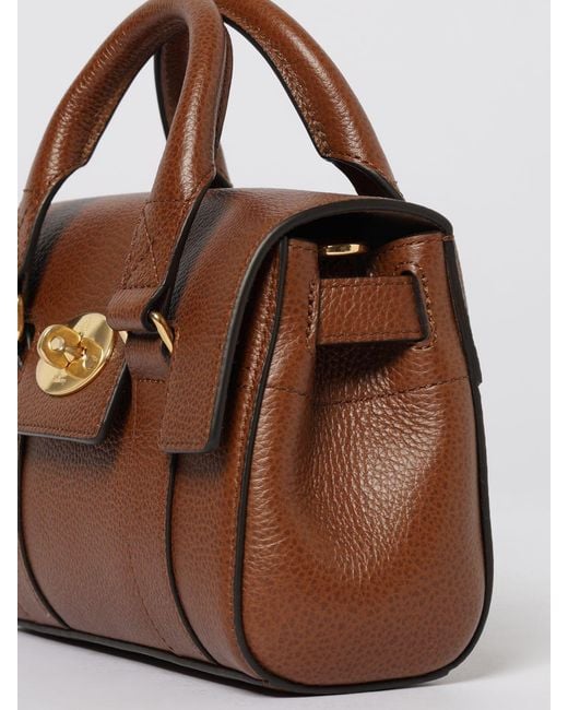 Mulberry Brown Mini Heritage Bayswater Bag