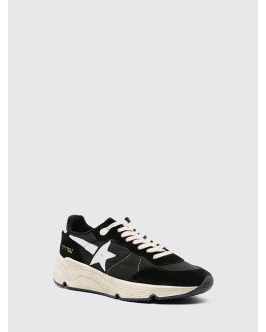 Golden Goose Deluxe Brand Black Running Sole Low-Top Sneakers for men