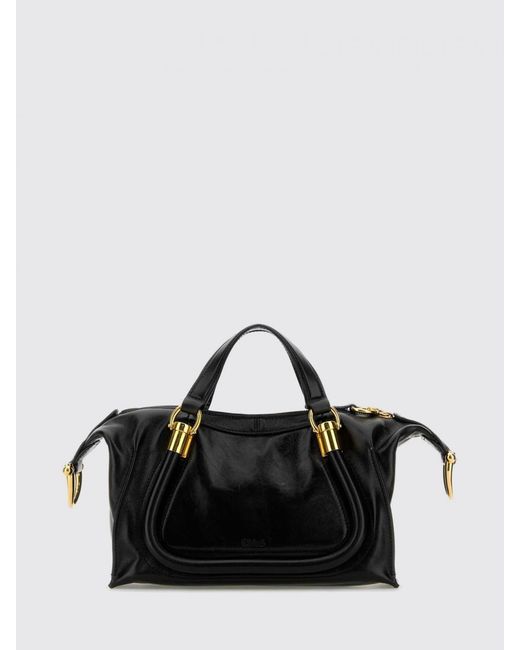 Chloé Black ChloÉ Paraty 24 Ledertasche