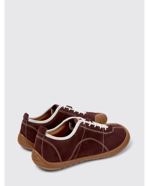 Camper Brown Peu Path Nubuck Sneakers for men