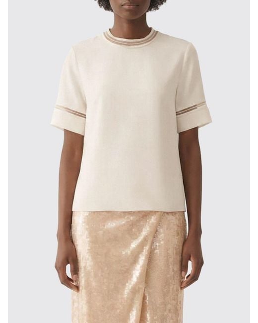 Fabiana Filippi Natural Crêpe De Chine Blouse