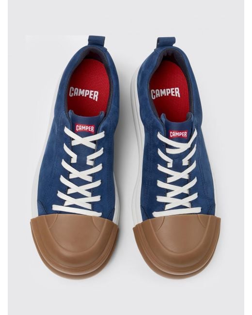 Sneakers Junction Runner di Camper in Blue da Uomo
