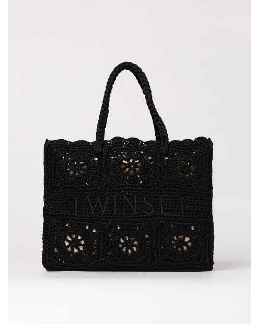 Twinset Black Shoulder Bag