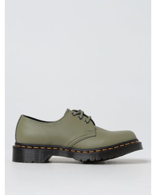 Dr. Martens Green Oxford Shoes