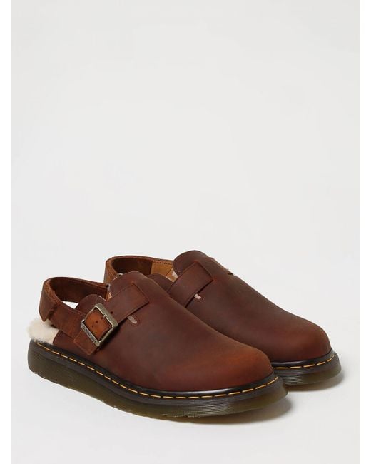 Zapatos Dr. Martens de hombre de color Brown