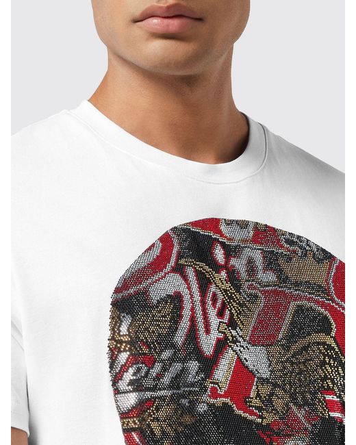 Philipp Plein White T-Shirt for men