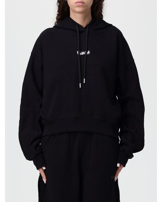 Sudadera Mujer DISCLAIMER de color Blue