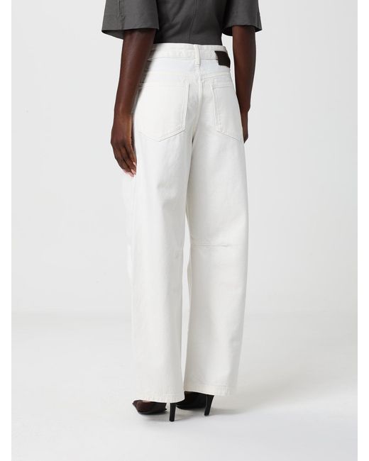 Jeans Palazzo De Denim Soeur de color White