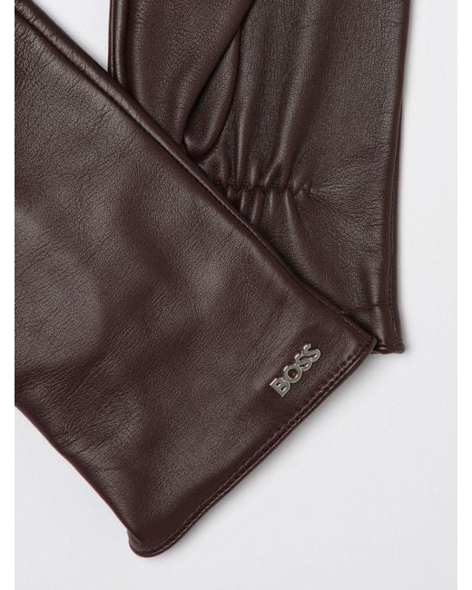 Boss Brown Gloves
