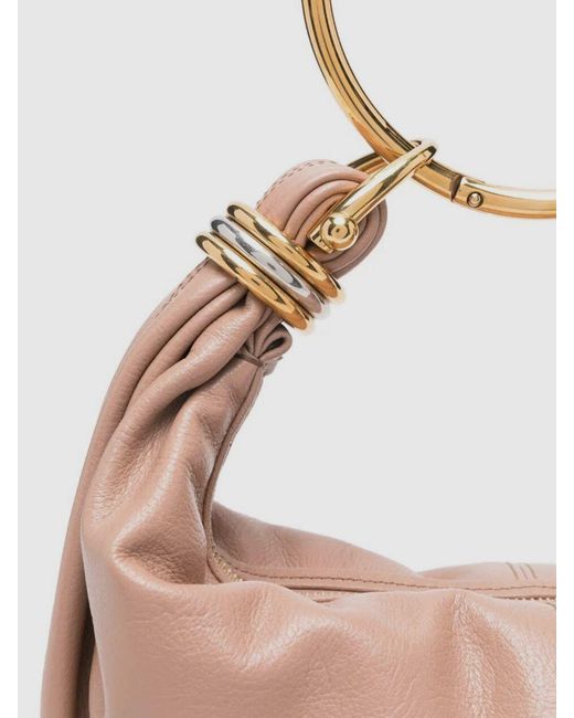 Chloé Pink Chlo&Eacute Leather Bracelet Bag