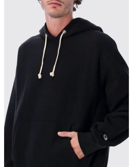Felpa Basic di Champion in Blue da Uomo